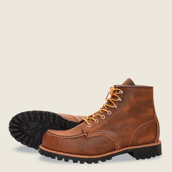 Bottes Red Wing Heritage - Roughneck - 6-Inchr Rough & Tough Cuir - Marron - Homme 415DKGLFT